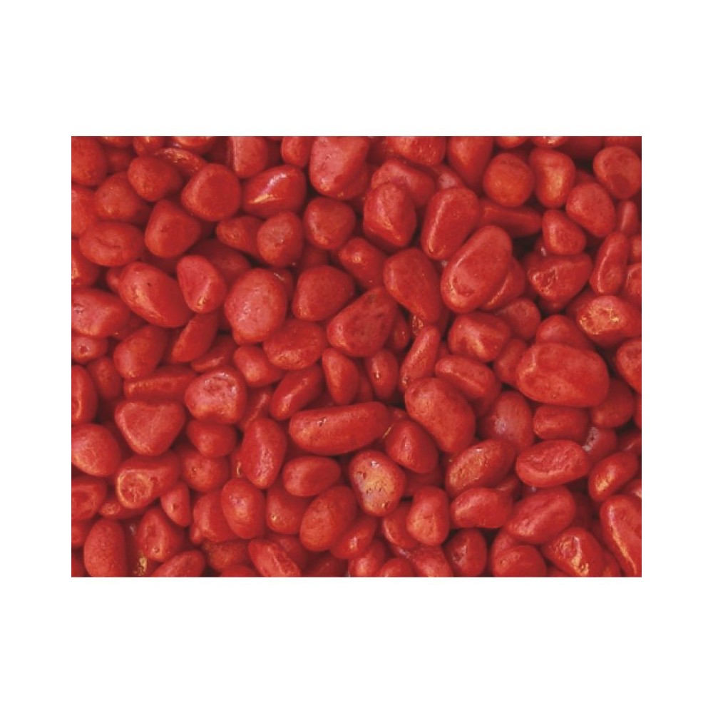 Gruntas akvariumui raudonas 3-5 mm, 1 kg