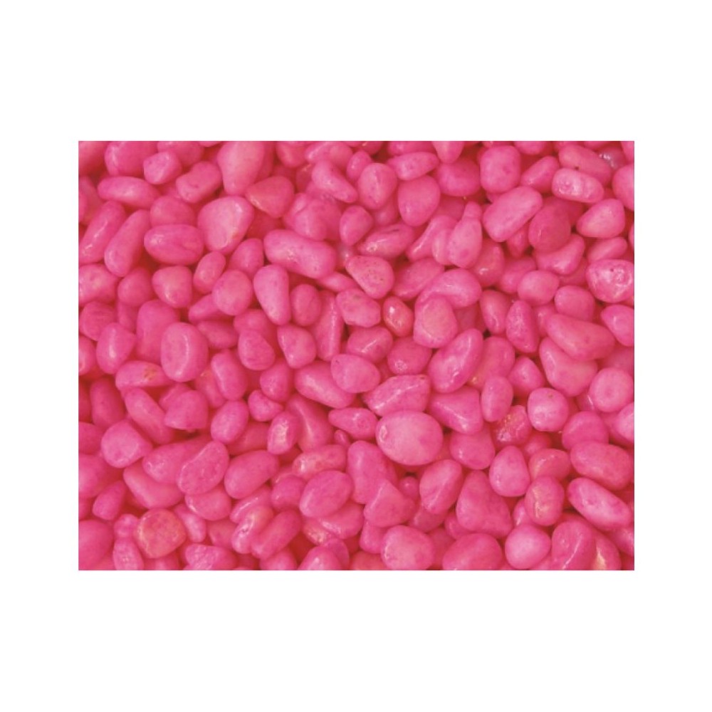 Gruntas akvariumui rožinis 3-5 mm, 1 kg