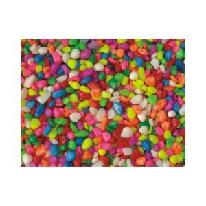 Gruntas akvariumui spalvotas mix 3-5 mm, 1 kg