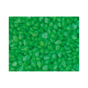 Gruntas akvariumui šviesiai žalias 3-5 mm, 1 kg