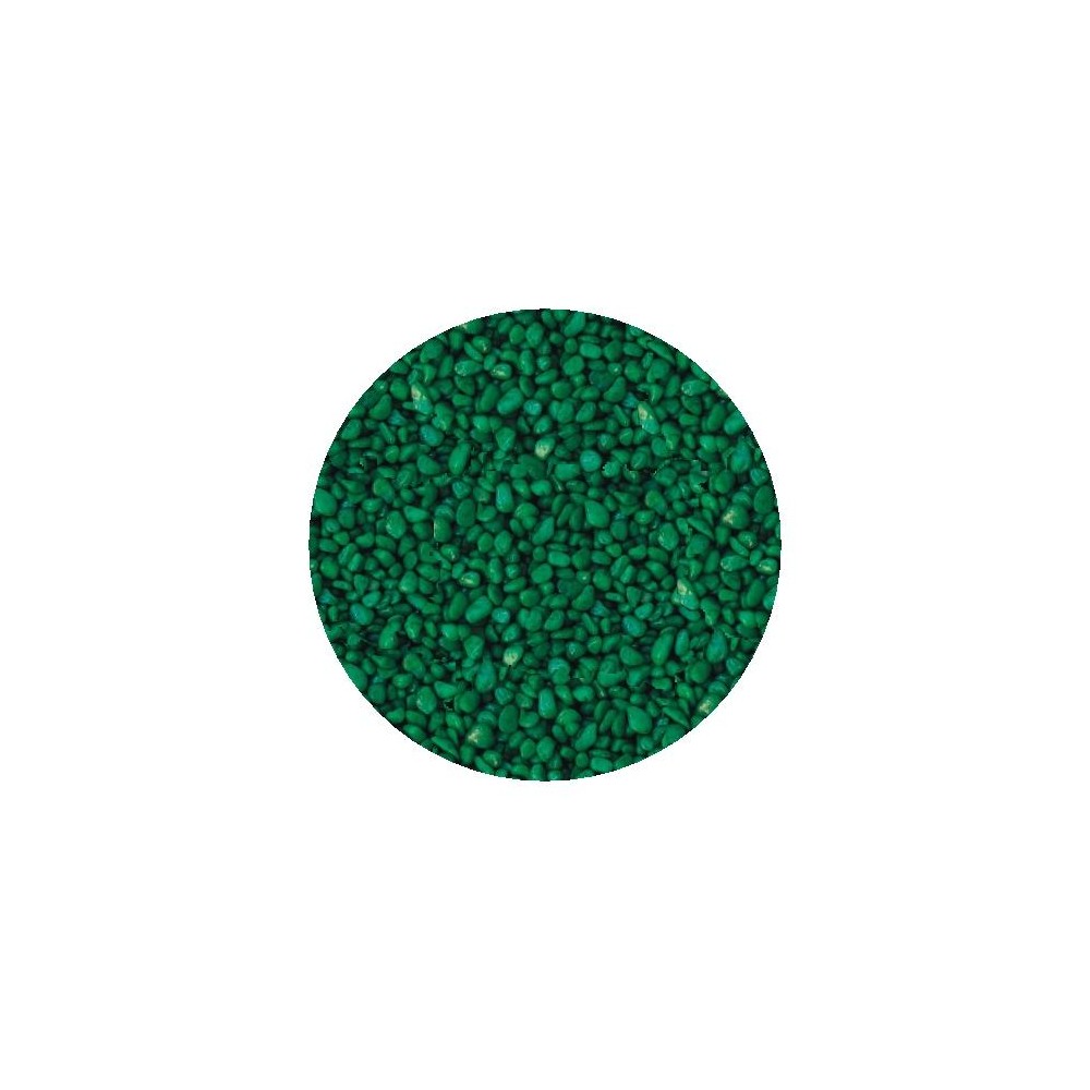 Gruntas akvariumui tamsiai žalias 3-5 mm 1kg
