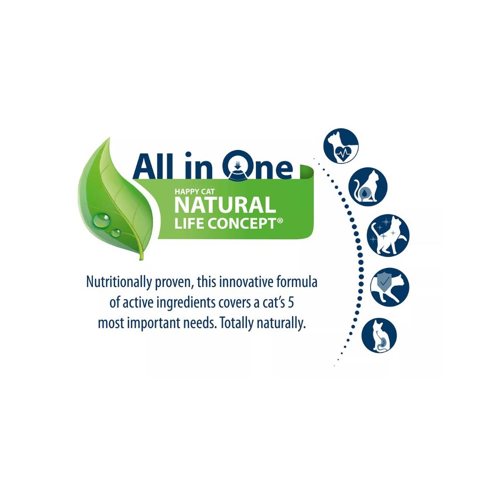 Happy Cat guliašas katėms su lašiša AtlantikLachs, 10x85 g - Image 2