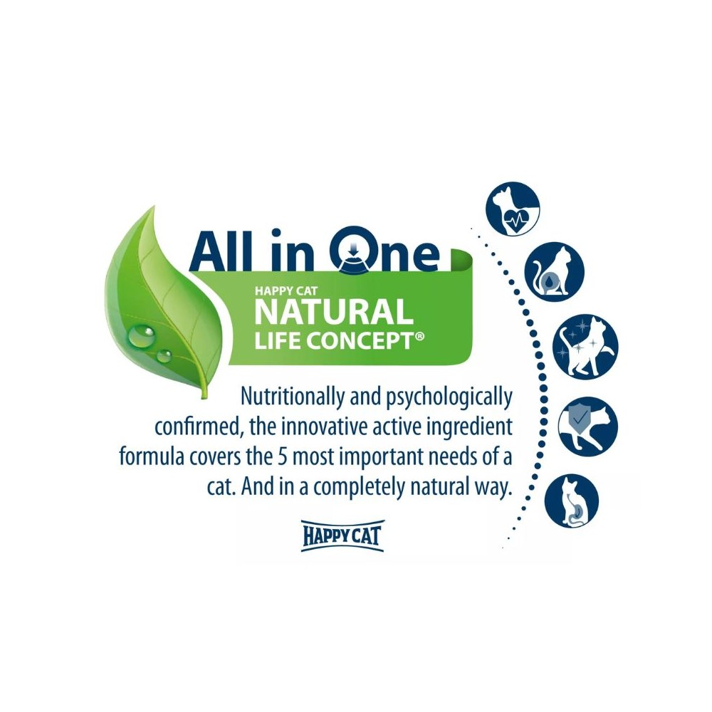 Happy Cat guliašas katėms su paukštiena LandGeflugel, 85 g - Image 2