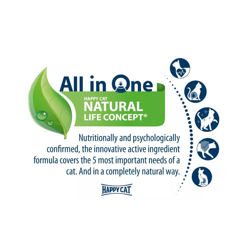 Happy Cat guliašas katėms su upėtakiu QuaellwasserForelle, 85 g - Image 3
