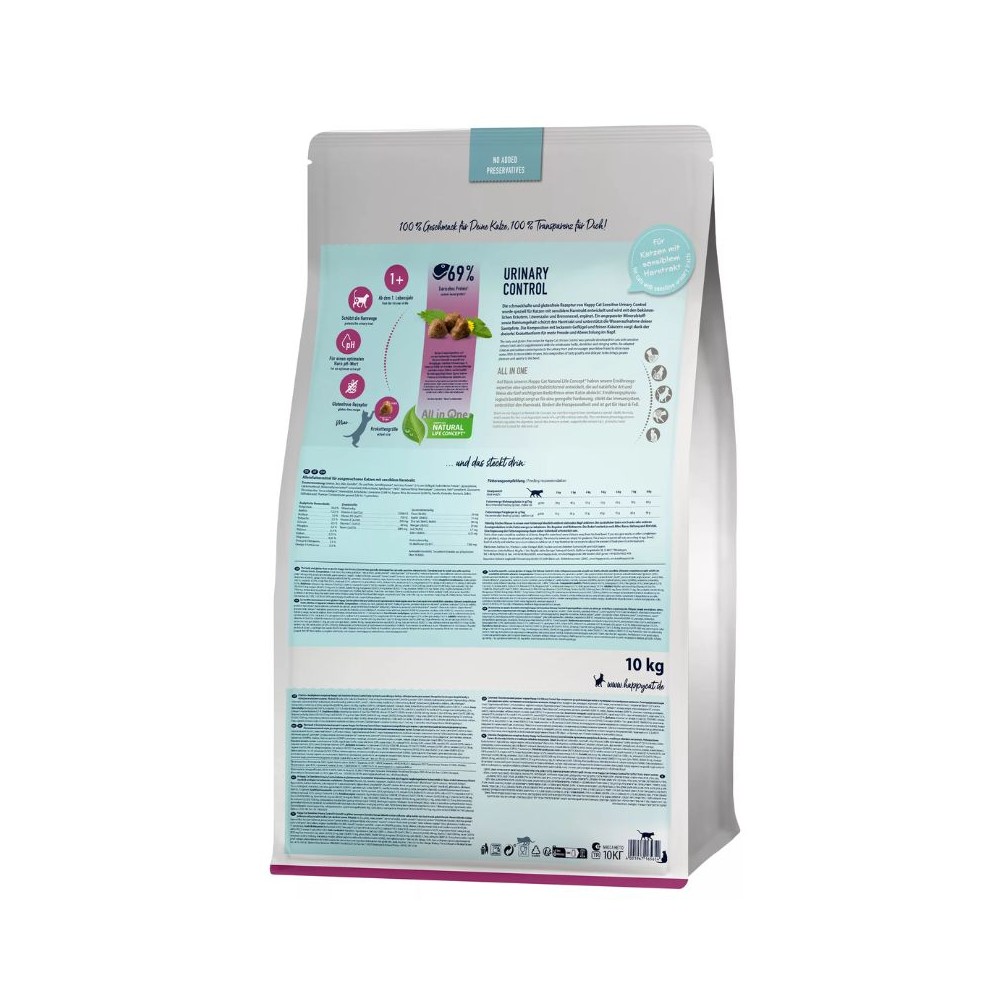 Happy Cat visavertis pašaras sterilizuotoms katėms Sensitive Urinary Control, 1,3 kg - Image 3