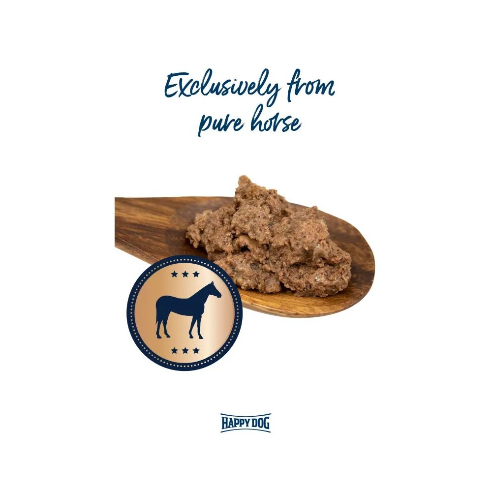 Happy Dog Sensible Pure Montana konservai šunims su arkliena, 200 g - Image 2