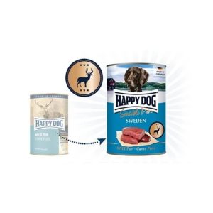 Happy Dog Sensitive Pure Sweden konservai šunims su žvėriena, 400 g