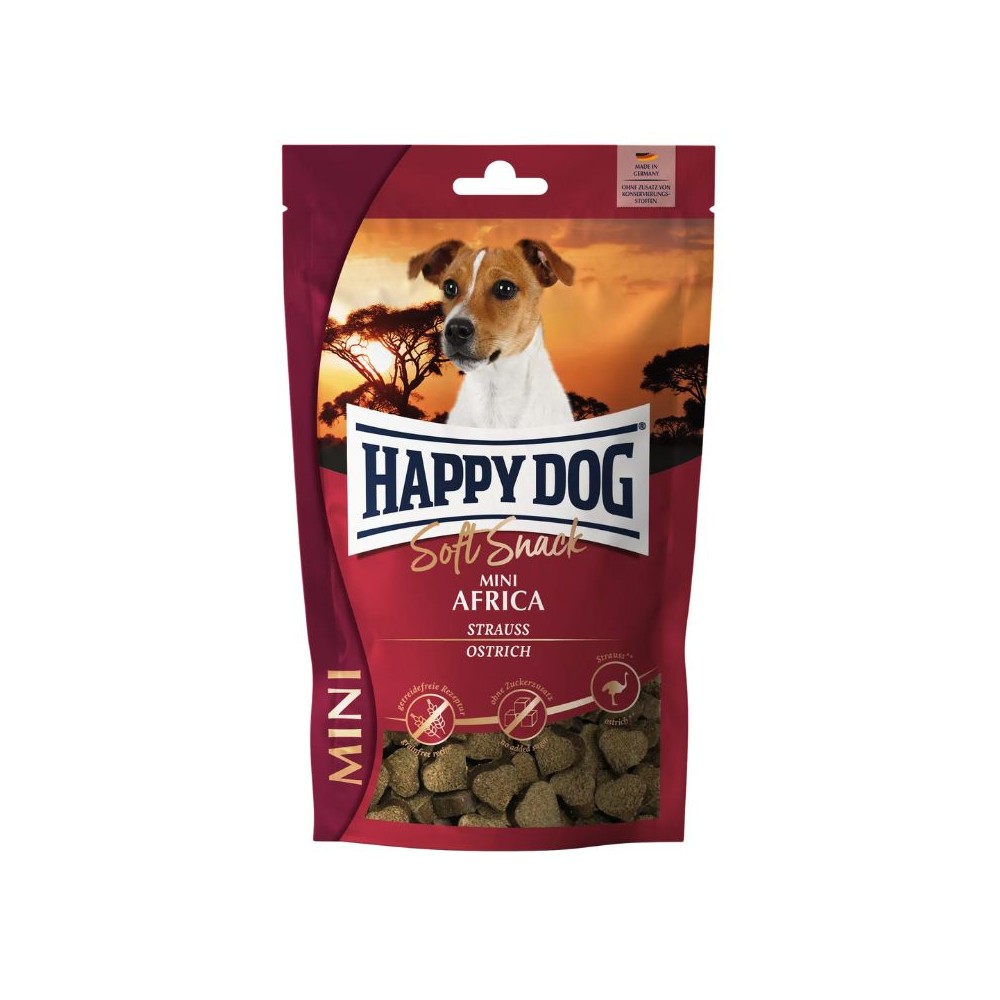 Happy Dog skanėstas šunims Mini Africa, 100 g