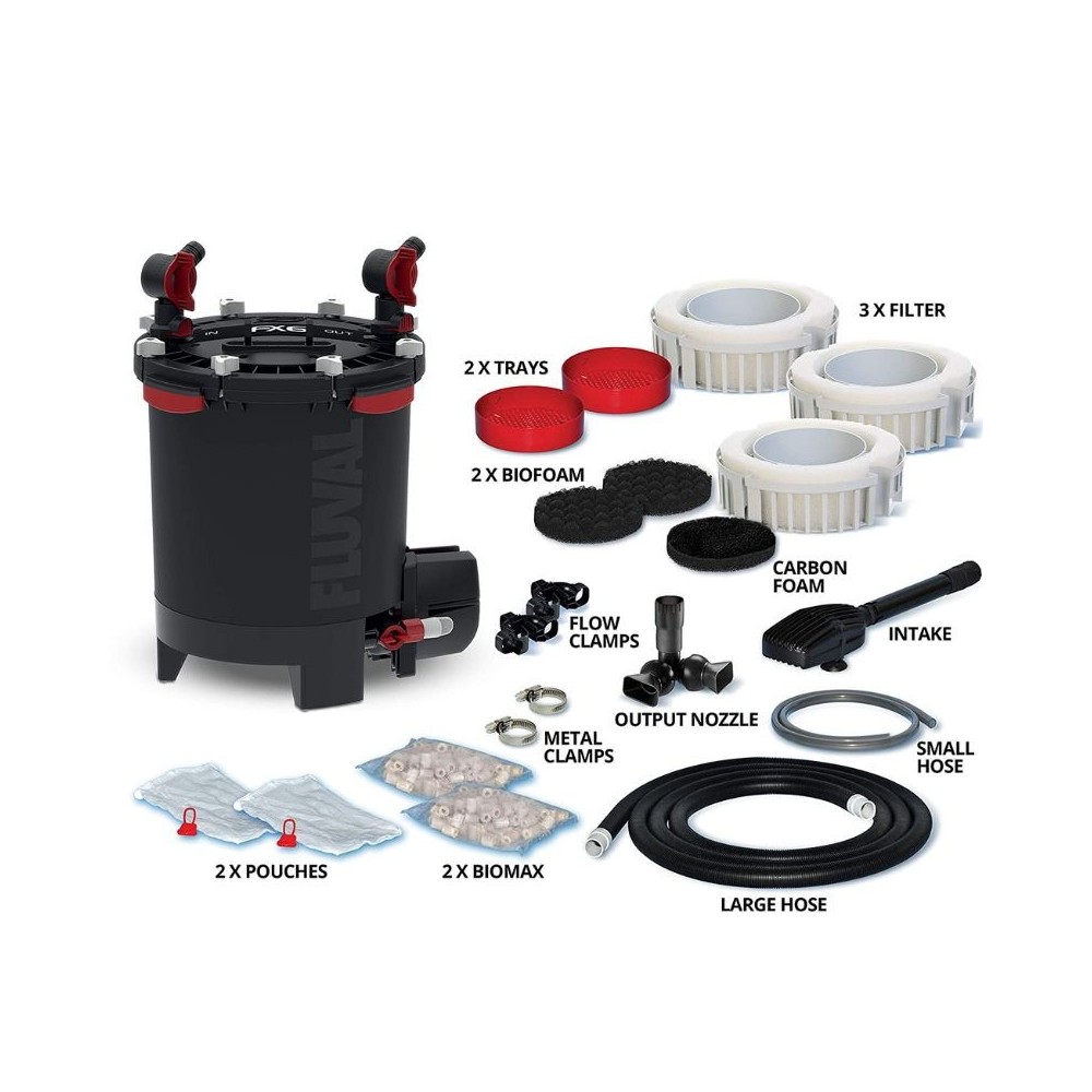 Išorinis filtras Fluval FX6, 3500 l/h, akvariumams iki 1500 l, 41 W - Image 2