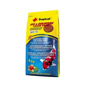 Tropical Koi&Goldfish Colour Sticks pašaras Koi karpiams ir auksinėms žuvelėms 50 l/4 kg