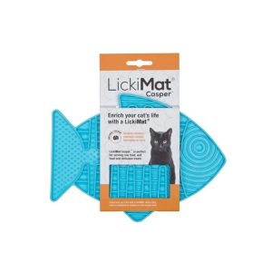 Laižymo kilimėlis LickiMat Cat Casper, turkio spalvos