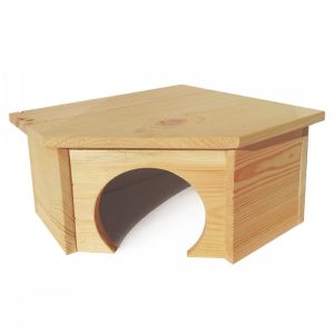 Medinis kampinis namelis 38x38 cm