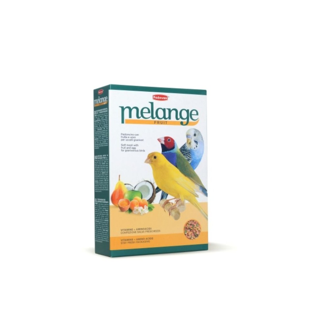 Melange Fruit papildomas minkštas maistas su vaisiais ir kiaušiniais egzotiniams paukščiams 300 g