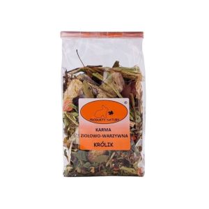 Natūralus žolelių ir daržovių mišinys triušiams, 150 g