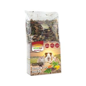 Nature Land Botanical skanėstas graužikams su žolelėmis, 150 g