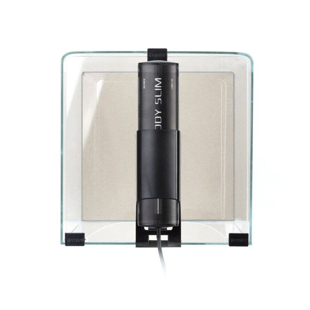 Opti Bent 20 akvariumas stačiakampis, juodas, 25x25x30 cm, 19 l - Image 5