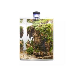 Opti Bent 30 akvariumas stačiakampis, juodas, 29x29x35 cm, 29 l