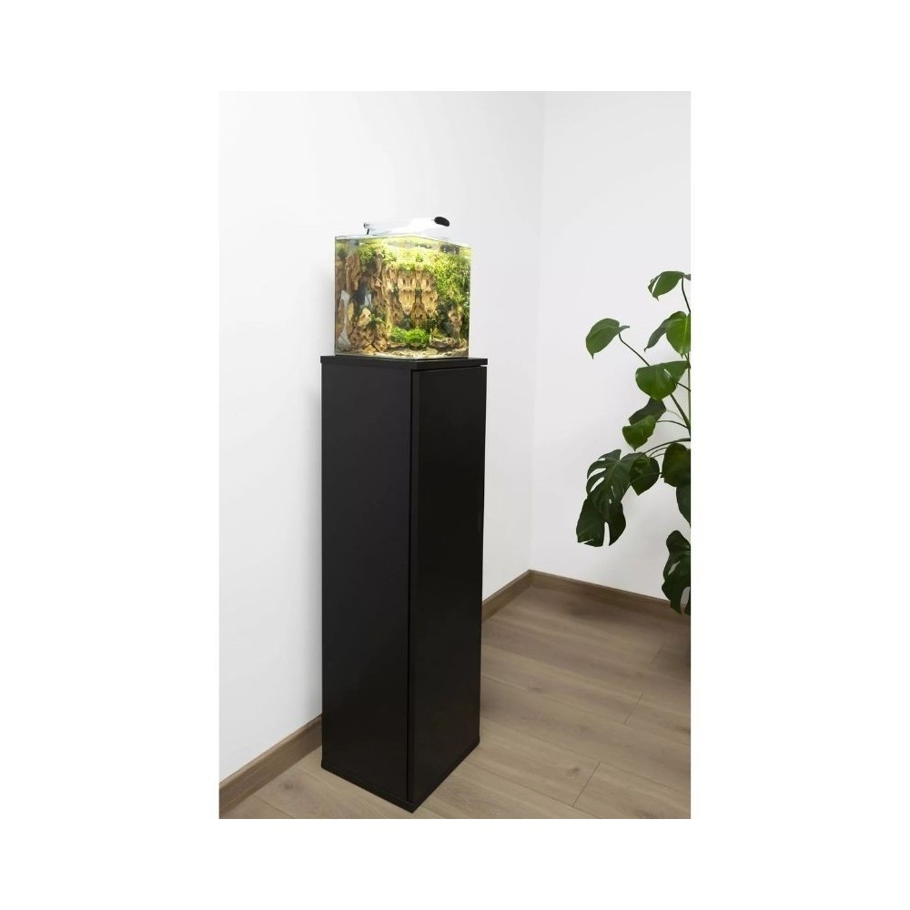 Opti Bent 70 akvariumas stačiakampis, baltas, 39x39x45 cm, 68 l - Image 3