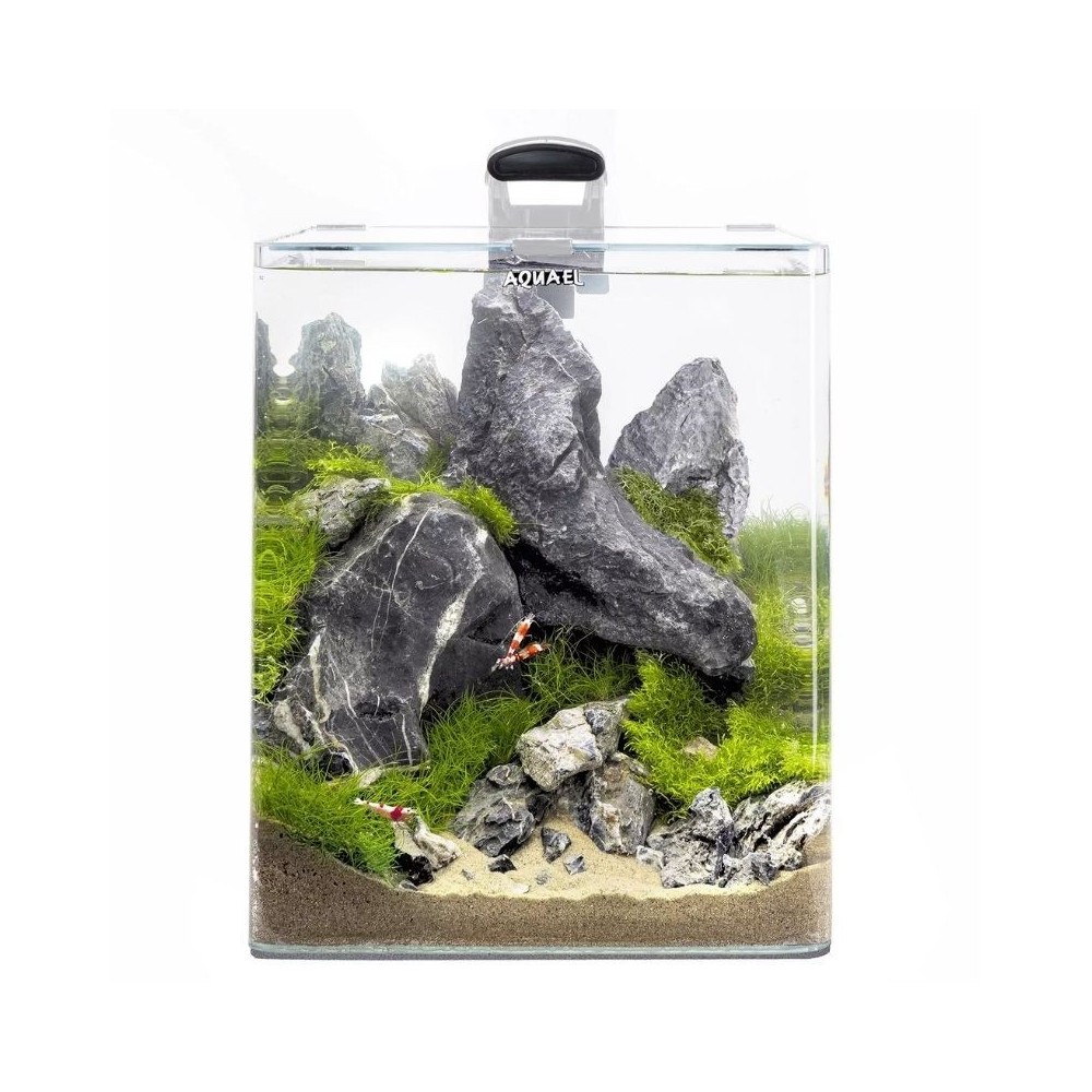 Opti Bent 70 akvariumas stačiakampis, baltas, 39x39x45 cm, 68 l