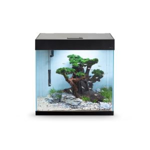 Opti Set 130 akvariumas stačiakampis, juodas, 61x41x56 cm, 130 l