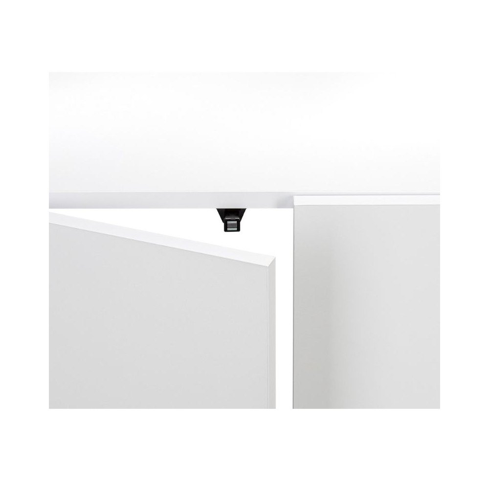 Opti Set 130 spintelė stačiakampė, balta, 61x41x80 cm - Image 4