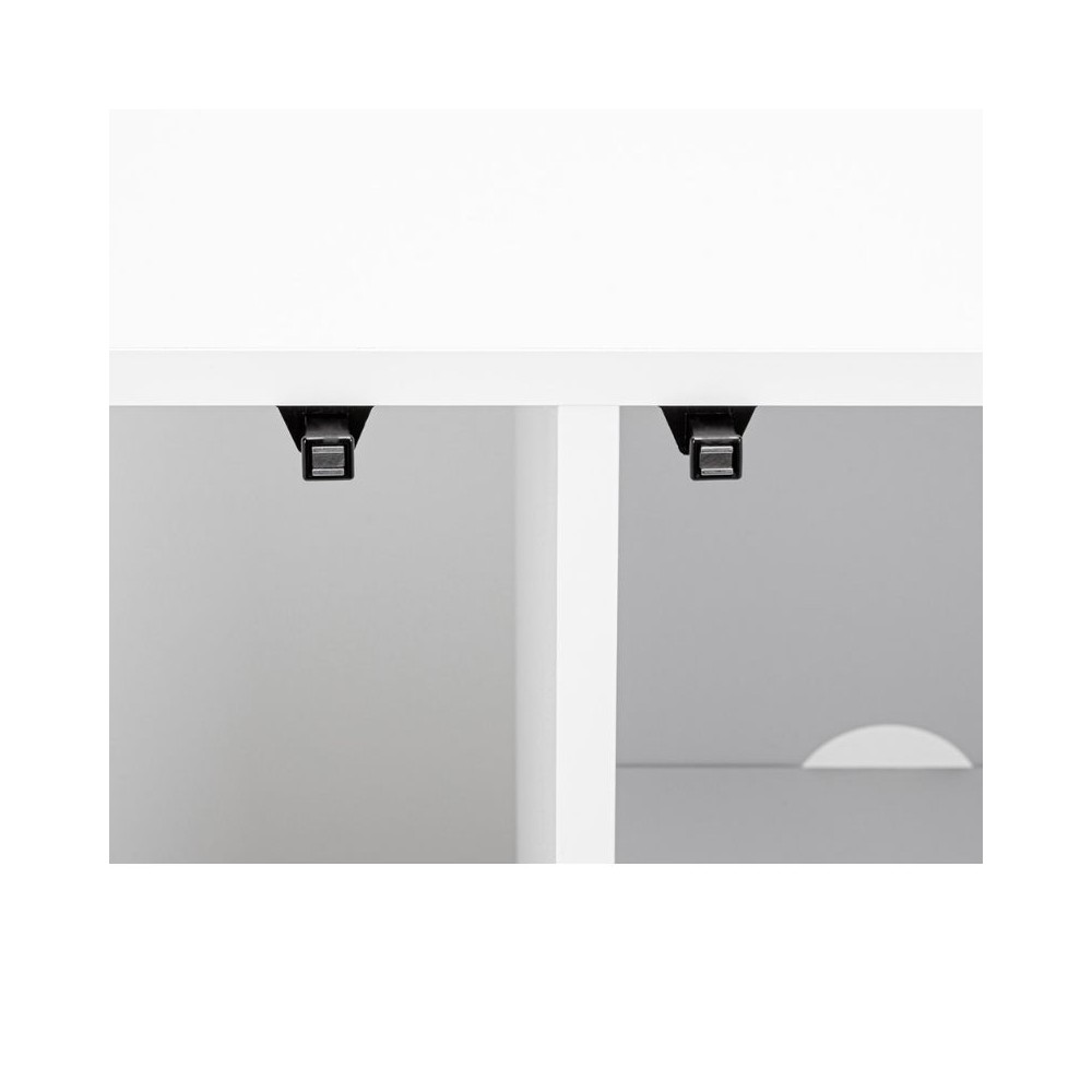 Opti Set 130 spintelė stačiakampė, balta, 61x41x80 cm - Image 5