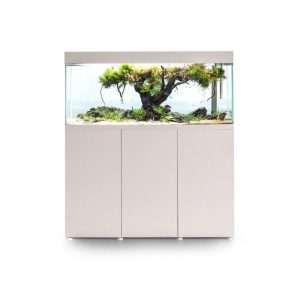 Opti Set 200 akvariumas stačiakampis, baltas, 101x41x56 cm, 200 l