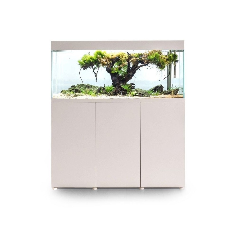 Opti Set 240 akvariumas stačiakampis, baltas, 121x41x56 cm, 240 l - Image 4