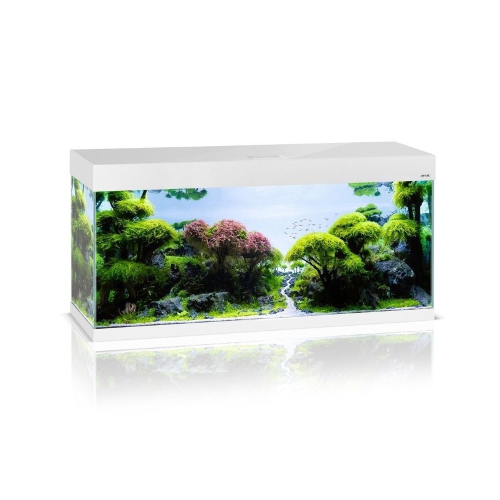 Opti Set 240 akvariumas stačiakampis, baltas, 121x41x56 cm, 240 l
