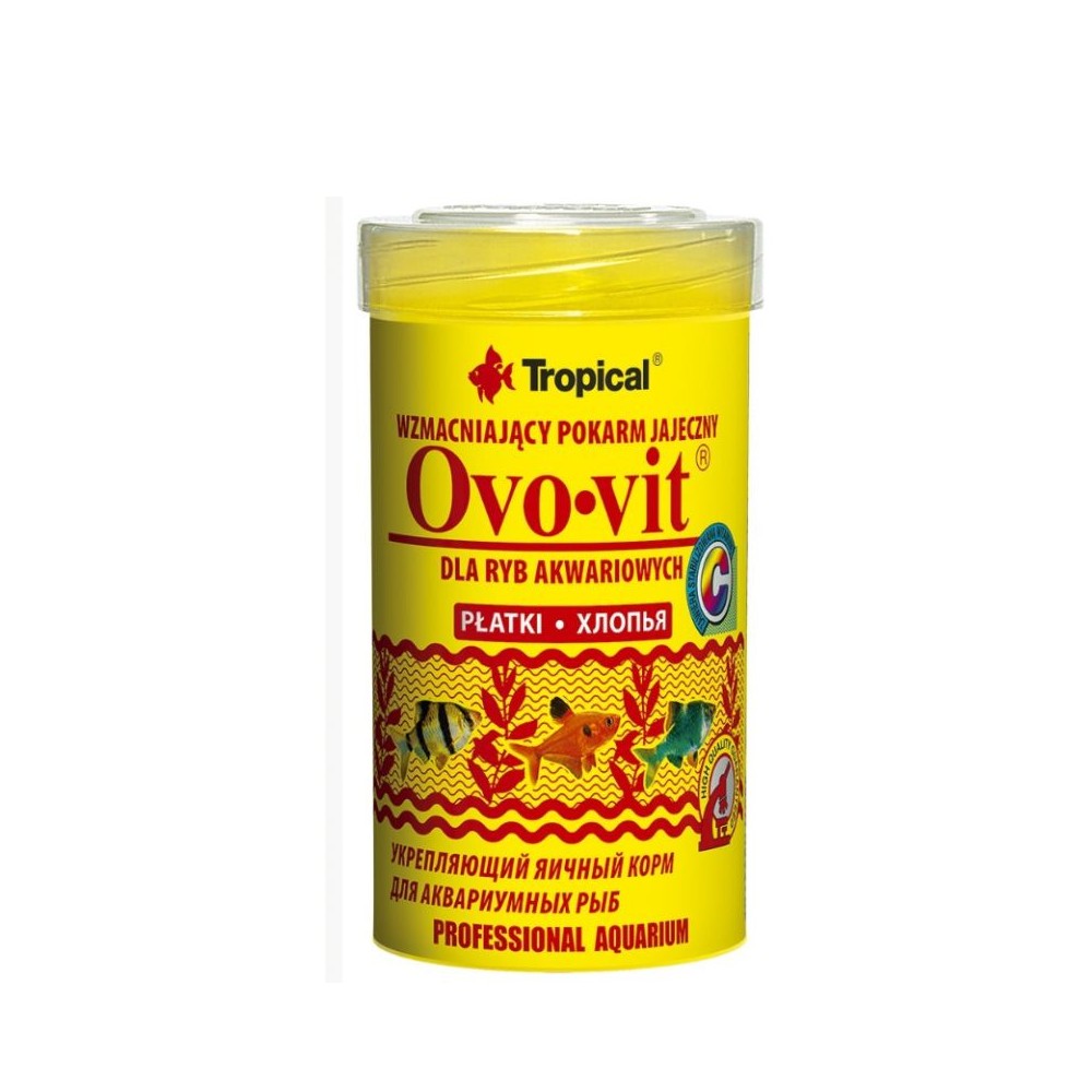 Tropical Ovo-vit pašaras žuvims su kiaušinių baltymais 500 ml