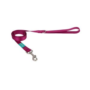 Pavadėlis Basic Nylon, vyšninis, 15 mm x 120 cm