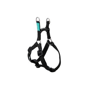 Petnešos Basic Nylon A-Type, juodos, 20 mm x 51-70 cm