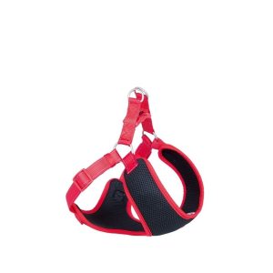 Petnešos Black Mesh Reflect 33-41 cm + 37 cm, raudonos