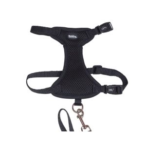 Petnešos katėms Mesh L-XL, juodos