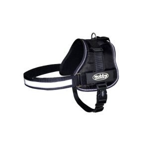 Petnešos šunims Seguro, M-L, 65-80 cm, juodos