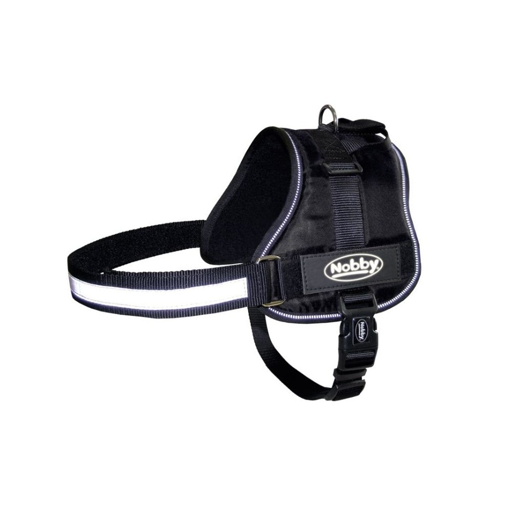 Petnešos šunims Seguro, XL, 82-110 cm, juodos