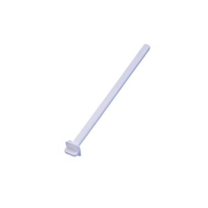 Plastikinė lakta paukčiams balta, 22 cm