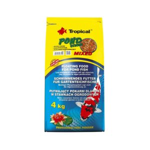 Tropical Pond Sticks Mixed pašaras tvenkinių žuvims spalvotomis lazdelėmis 50 l (4 kg)