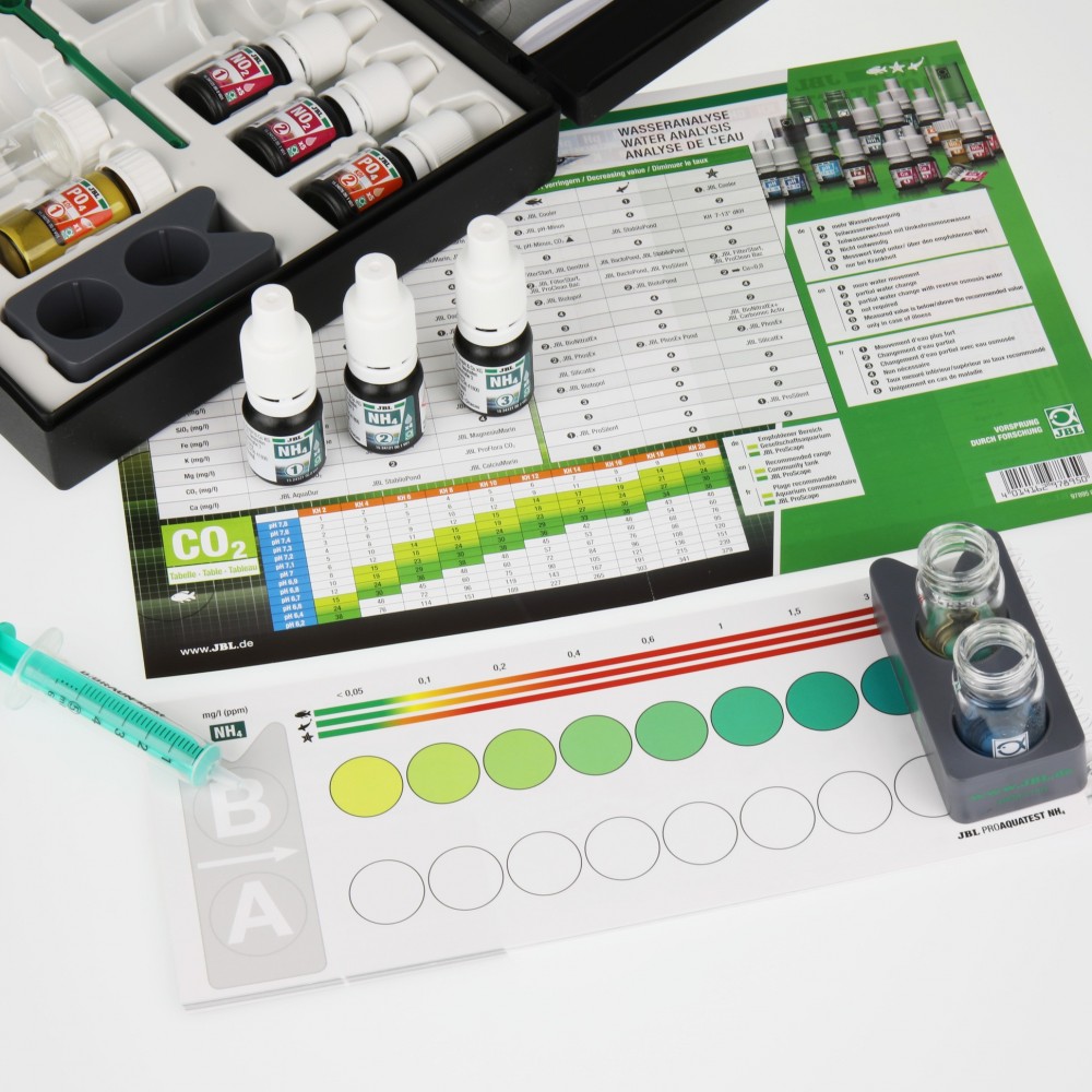 Akvariumo vandens testų rinkinys ProAquaTest Combi Set plus NH4 - Image 3