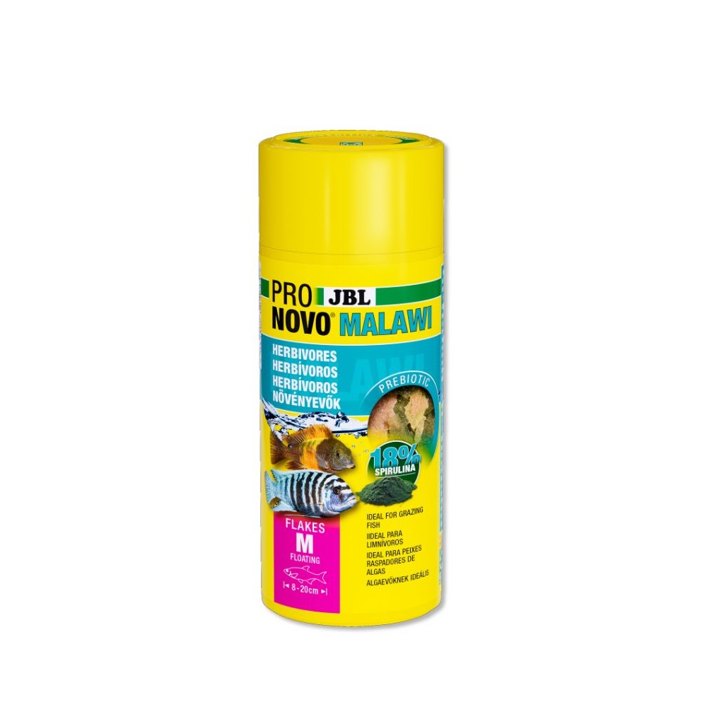 JBL ProNovo Malawi Flakes M pašaras žuvims 250 ml