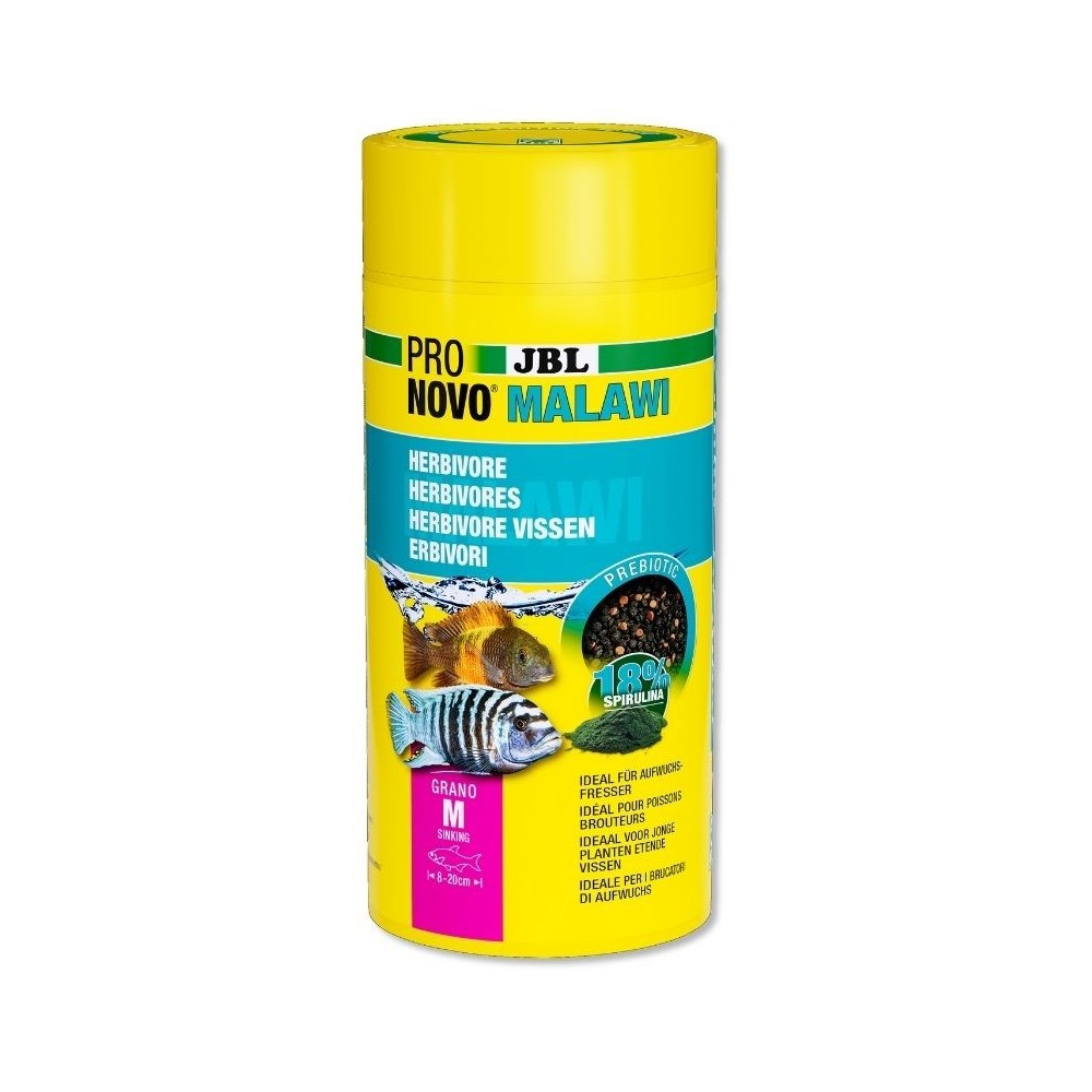JBL ProNovo Malawi Grano M pašaras žuvims 1000 ml