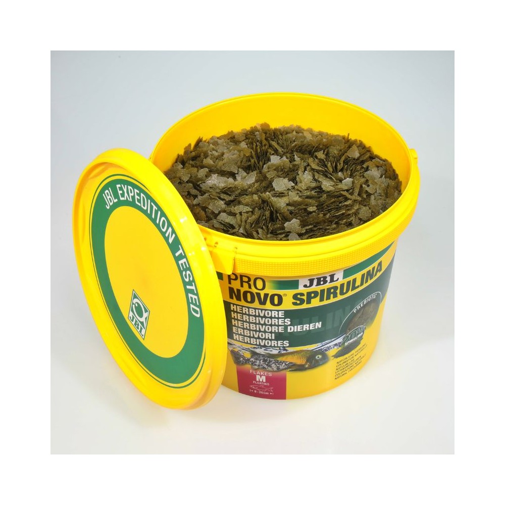 JBL ProNovo Spirulina Flakes M pašaras žuvims 5,5 l - Image 2