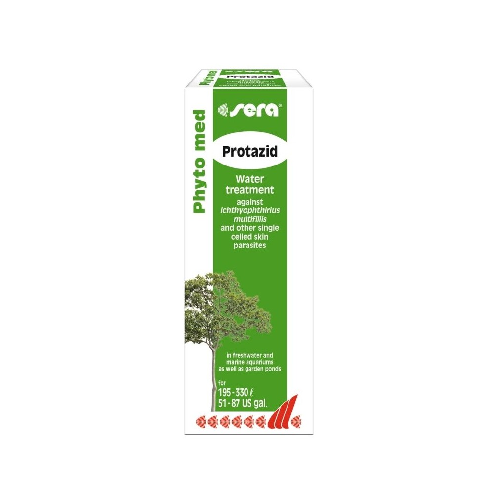 Sera akvariumo priežiūros priemonė Phyto Med Protazid, 30 ml