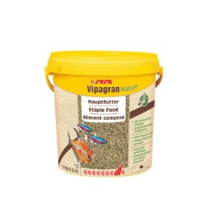 Sera pašaras žuvims Vipagran Nature, 10 l, 3 kg