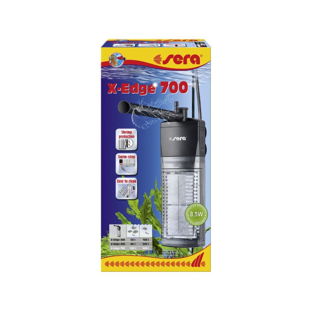 Sera vidinis kampinis filtras X-Edge 700, 700 l/h, 8,5 W - Image 3