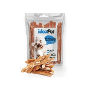 Skanėstas šunims pagaliukai su lašiša ir balta žuvimi, 500 g