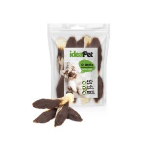 Skanėstas šunims triušių ausys su jautiena, 500 g