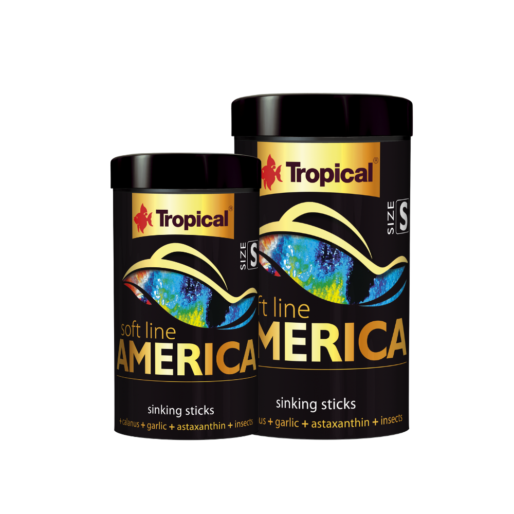 Tropical Soft Line America S maistas visaėdėms ir mėsėdėms Amerikos žuvims, minkštas 100 ml - Image 3