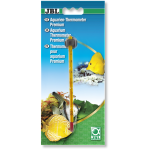 JBL stiklinis termometras, geltonas