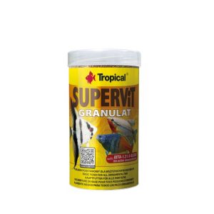 Tropical Supervit Granulat granuliuotas pašaras žuvims su Beta-gliukanu 250 ml